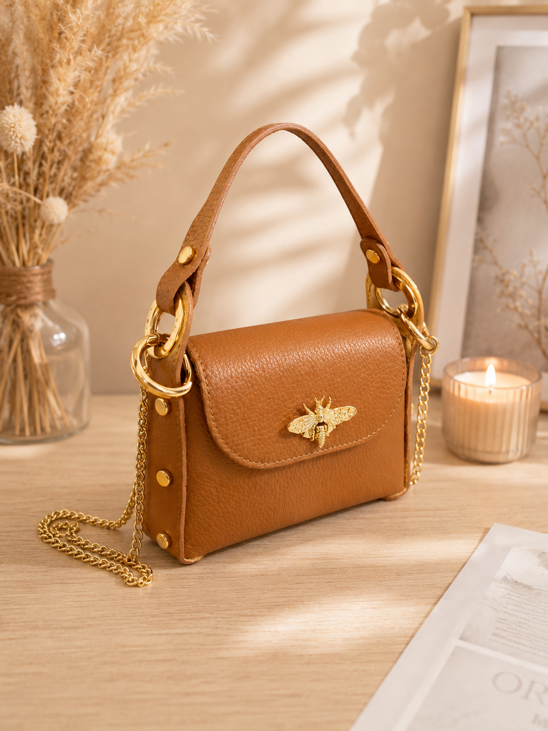 👜 Sac Victoria – Camel