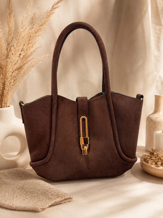 🤎 Sac à main Chocolat - Eva