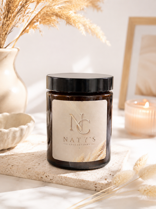 🤍 Bougie parfumée Cachemire & Soie