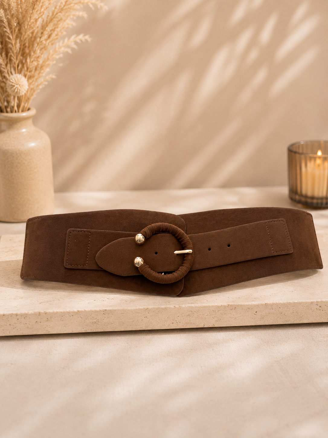 🤎 Ceinture Naty – Camel