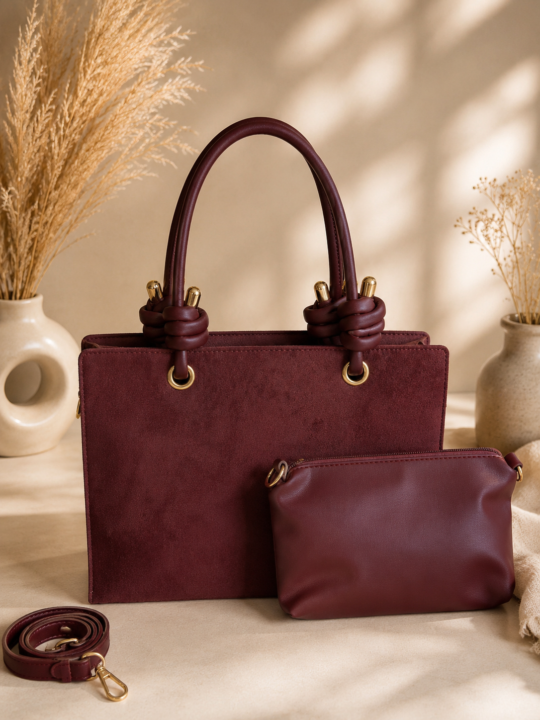 ❤️ Sac Clara – Bordeaux
